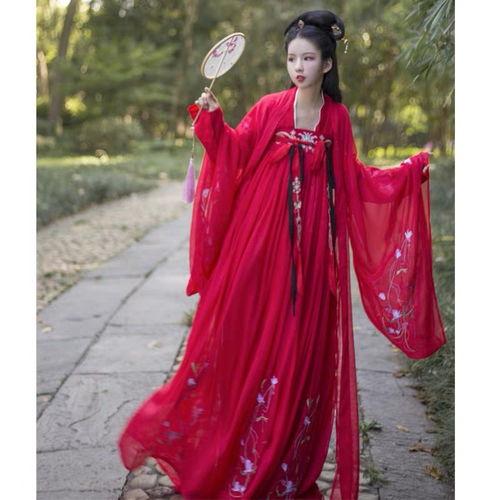 成人红色汉服直播视频